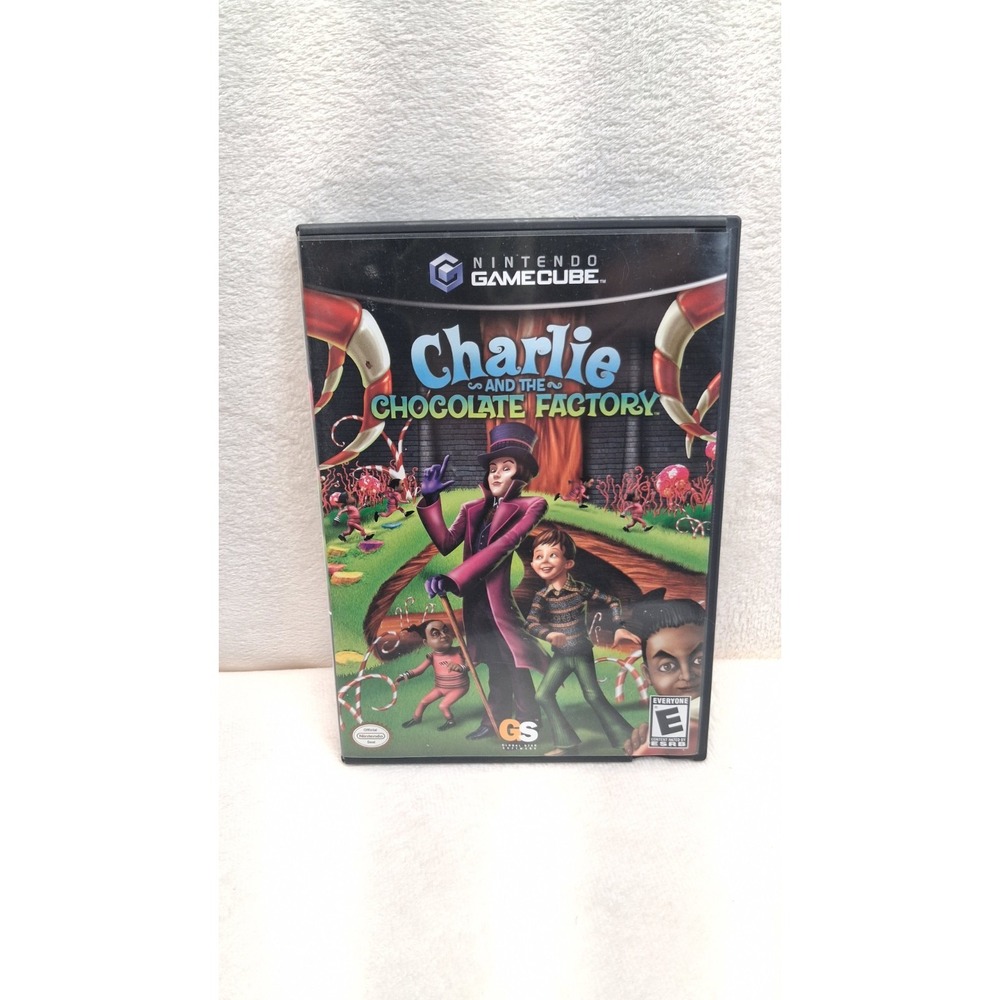 Charlie and the‎ Chocolate Factory Nintendo GameCube Willy Wonka Game READ